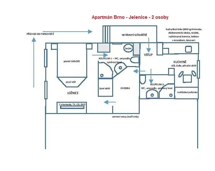 Apartman Brno Jelenice